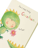 Sweet Dinosaur Design from Grandson Mother's Day Card
