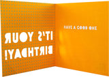 Hallmark Large Birthday Card for Brother - Contemporary Text Based Design, Multicoloured (ECM25558328)