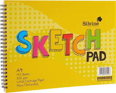 A4 Spiral Sketch Pad