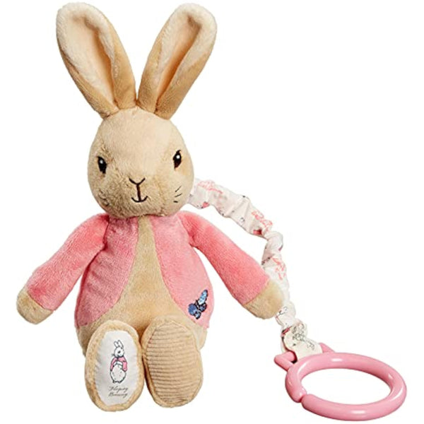 Flopsy Bunny Jiggle Attachable Soft Toy