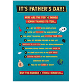 Hallmark Father's Day Card - Funny 'Top 10 Things' Design