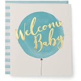 Kindred - Welcome Balloon - Baby Boy Card, Multi, 137 mm x 159 mm