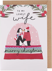 Wife Penguin Snow globe