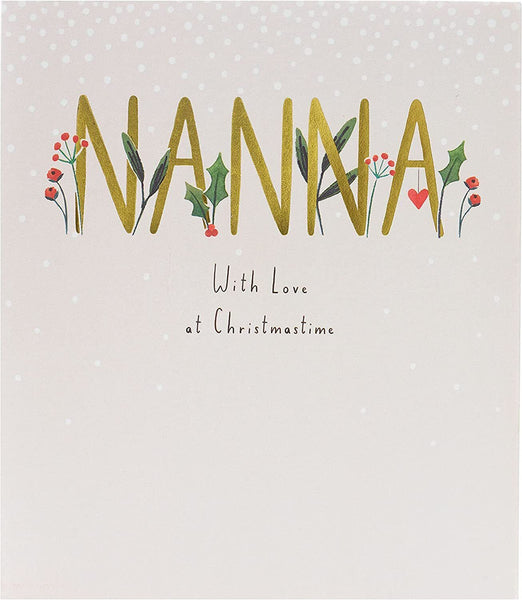 Cute Nanna Christmas Card