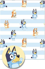 Bluey Wrapping Paper – 2 Sheets & 2 Tags, Perfect for Gifts