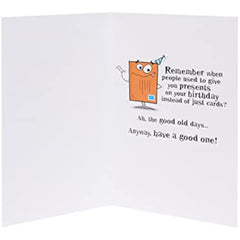 Humorous Nostalgic Funny Birthday Card