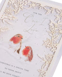 UK Greetings Christmas Card for The One I Love - Intricate Design