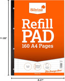 A4 Refill Feint Pad (Pack of 6)