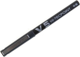 Pilot V5 Liquid Ink Rollerball 0.5 mm Tip Black (Pack of 5)