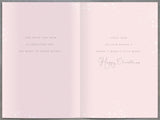 For a Wonderful Mum Floral Design Christmas Card