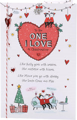 Christmas Card for the One I Love - Sketch Design