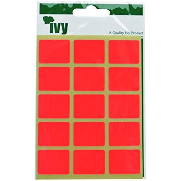 Orange 19 x 25 60 Labels