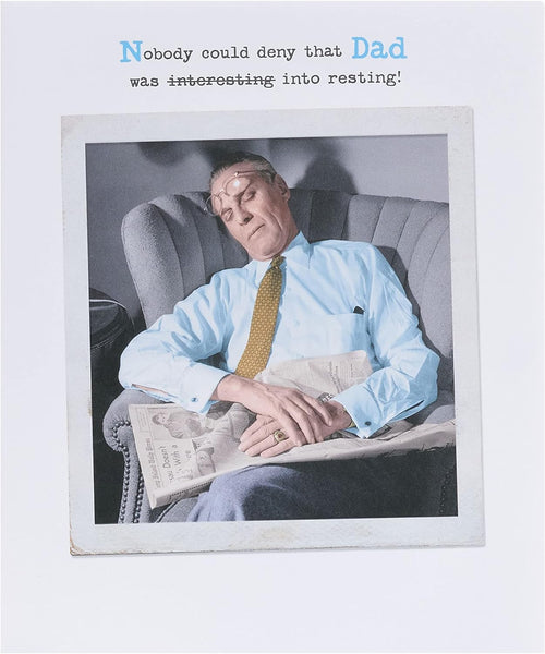 Funny Joke Design Dad Father's Day Card