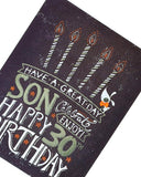 Have a Great Day Son 30th Birthday Card