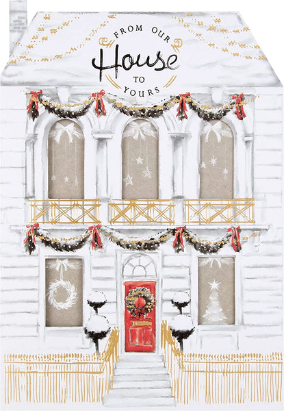 House to House Happiest Times Christmas Card