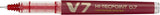 Pilot V7 Liquid Ink Rollerball 0.7 mm Tip Red Single