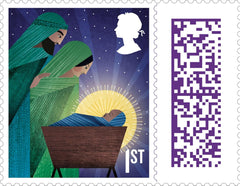 Christmas Postage Stamps Version 2022