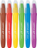 COLOR’PEPS Gel Crayons – Pack of 6 | Smooth, Vibrant Colouring for Kids