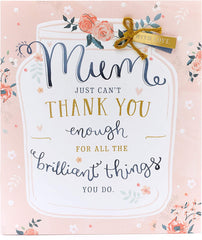 Thank You Mum Mothers Day Card