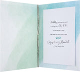 Hallmark Birthday Card - Classic Text Design with Verse