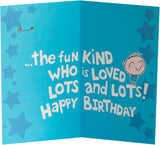 UK Greetings Birthday Card for Grandad - Bright Design