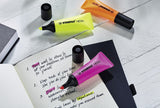 STABILO Highlighter Marker - Neon Yellow (Pack of 10)