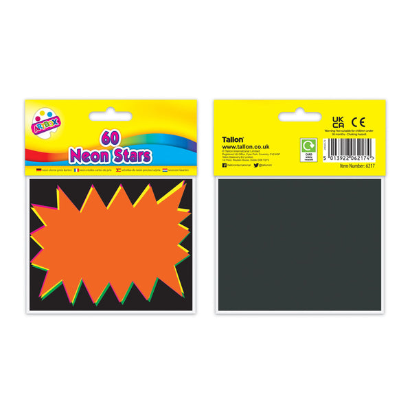 60 Fluorescent Flashes 10 x 7.5cm