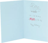 Lady of Leisure Humorous Giggles Girl Birthday Card