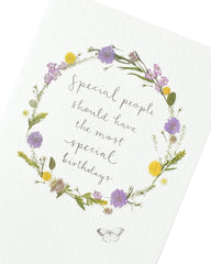 Into The Meadow Range Floral Birthday Card