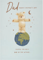 UK Greetings Father's Day Card for Dad - Teddy Design
