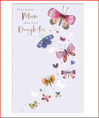 For A Lovely Mum From Daughter Mother's Day Card