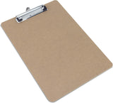 Rapesco Hardboard Clipboard with Low Profile Clip, A4 (Pack 12)