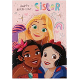 Disney Princesses Birthday Card