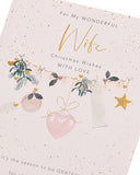 Wife Bauble-Wife Christmas Card