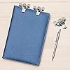 6 x Triple Metal Pen Holder With Pocket Clip