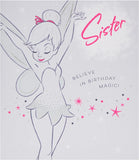 Disney Tinkerbell Sister Birthday Card