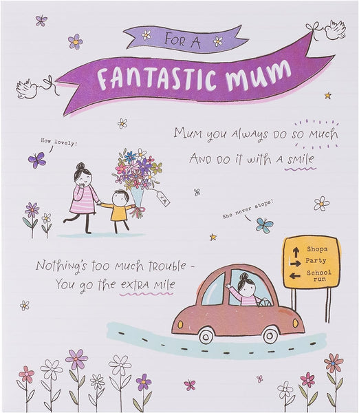 Adorable Poem Mum Birthday Card