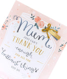 Mother's Day Card Like a Mum with Gold Foil Finish