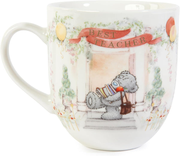 Tatty Teddy Luxury Bone China Gift Mug for Teacher Thank You Presented in Satin Lined Gift Box Signature Collection