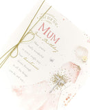 Birthday Card for Amazing Mum with Ribbon