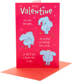 Valentine's Day Card for Him/Her/Partner - Elephant Design