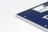 Silvine 160 Page A4 Refill Pad, Head Bound and Punched 4 Holes. Ruled 5mm Squares