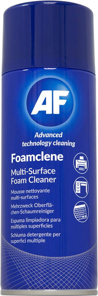AF Foamclene - Anti-Static Foaming Cleaner Spray for Surfaces, Desks, White Boards, Carpet, Upholstery, Cars, Rubber etc