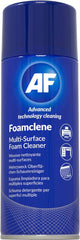 AF Foamclene - Anti-Static Foaming Cleaner Spray for Surfaces, Desks, White Boards, Carpet, Upholstery, Cars, Rubber etc