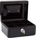 Rapesco Cash Box 6"/15cm - Black
