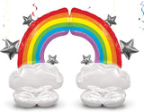 Rainbow Foil Balloon