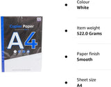 A4 Copier & Printer Paper – 100 Sheets, 80gsm Bright White Multipurpose Office Paper