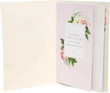 Mother's Day Card With Envelope - Pretty Perfume Design, White, 194x295mm