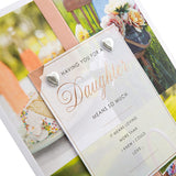 Large Birthday Card for Daughter – Traditional Verse Design with Envelope