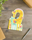 Cute Giraffe Design Mother's Day Card